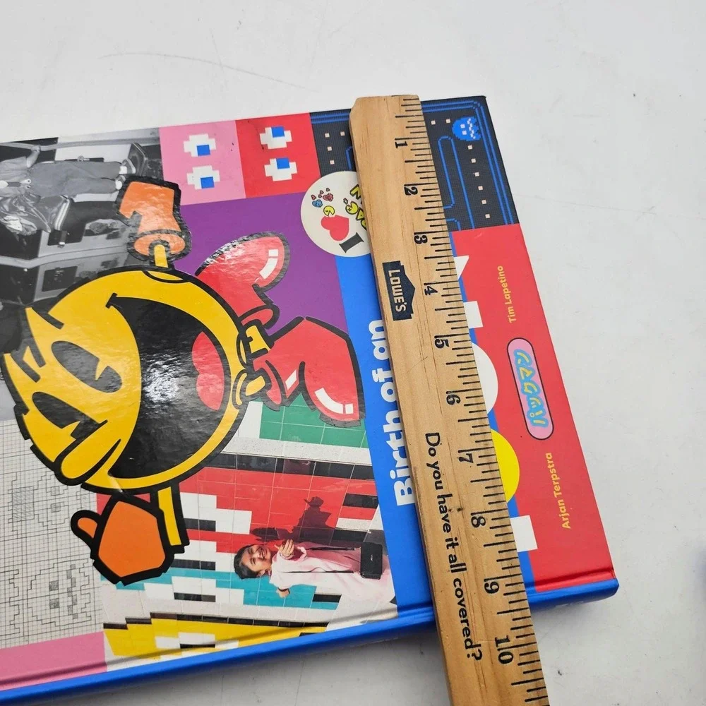 PAC-MAN Birth Of An ICON Arjan Terpstra Tim Lapetino HC 2021 Video Game Art Book
